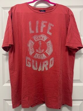 POLO Vintage Life Guard Graphic T-shirt